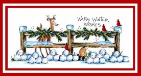 Deer Fence Card